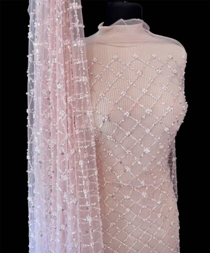 721 BEADED TULLE